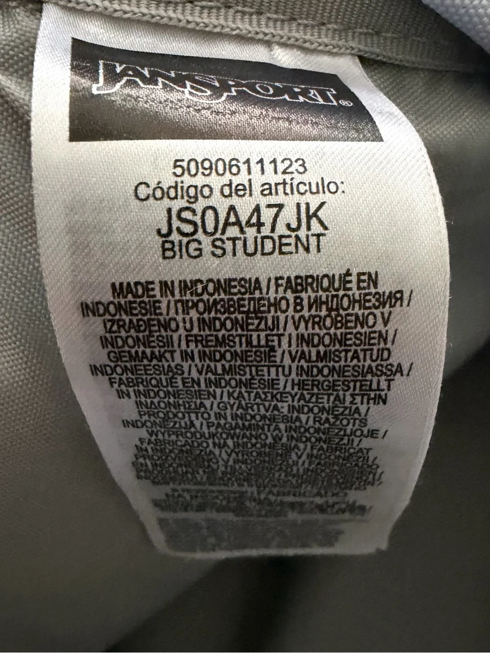 Jansport big student